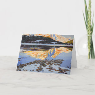"Early Snow in Kananaskis" Holiday Card