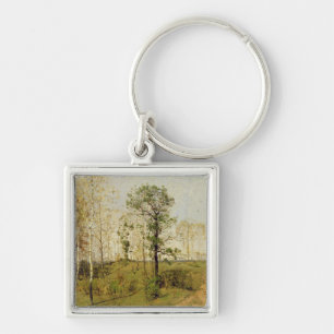 Early Spring at Weimar, 1876 Keychain
