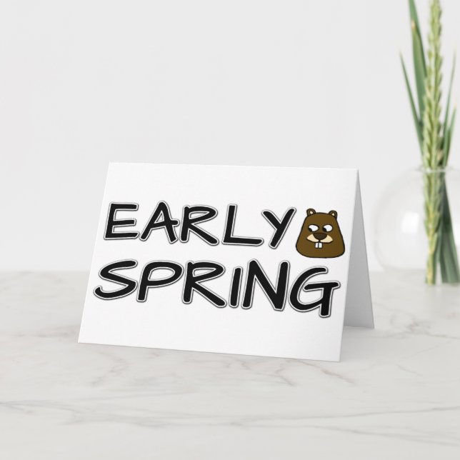 Early Spring Card (Front)