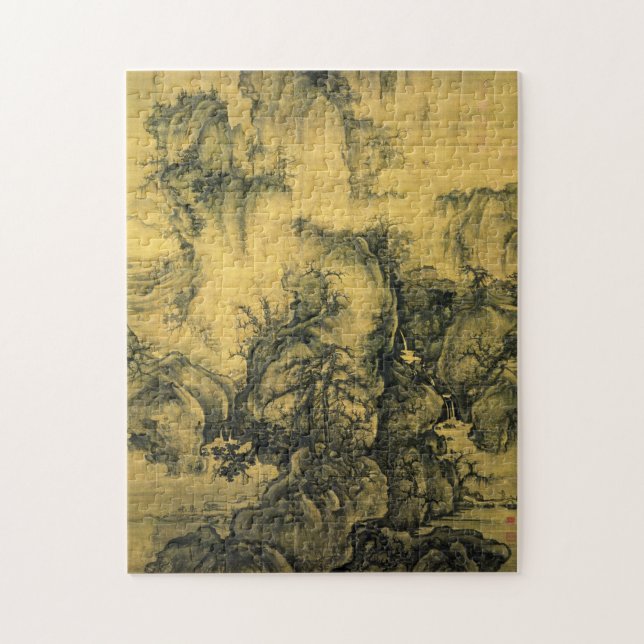 Early Spring & Guo Xi - Chinese Art / China Jigsaw Puzzle (Vertical)