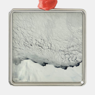 Early spring in the Antarctic Metal Ornament