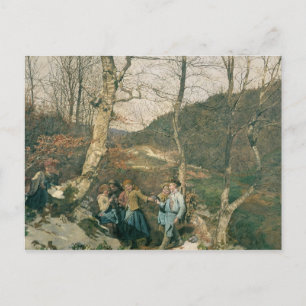 Early Spring in the Vienna Woods Postcard