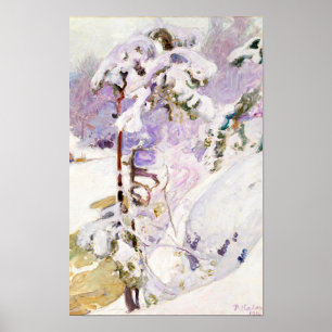 Early spring, Pekka Halonen Fine Art Poster