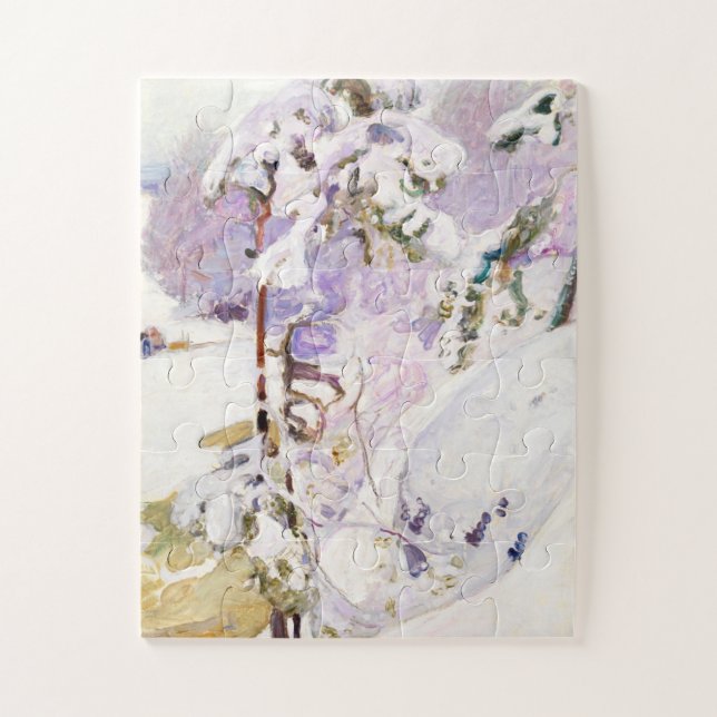 Early spring, Pekka Halonen  Jigsaw Puzzle (Vertical)