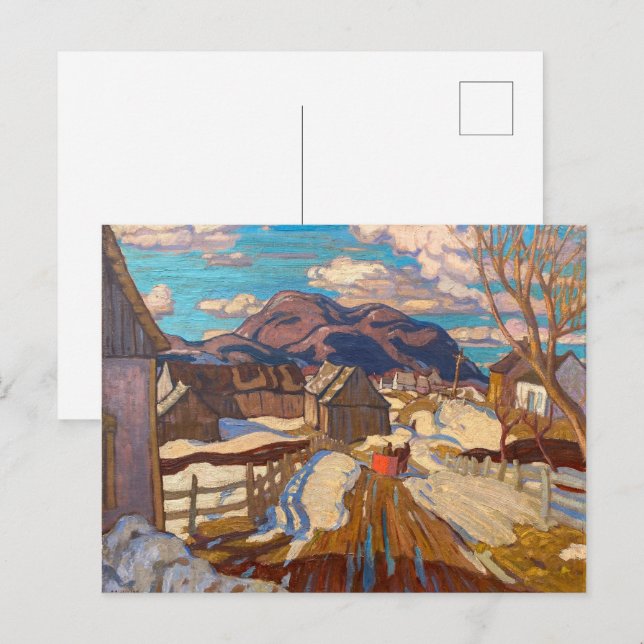 Early Spring, Quebec | A. Y. Jackson | Postcard (Front/Back)