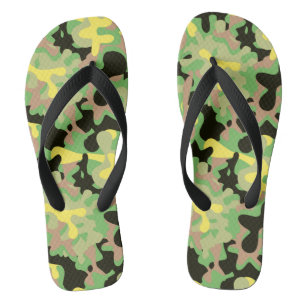 Early Spring Signature Camo Flip Flops