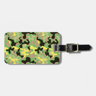 Early Spring Signature Camo Luggage Tag