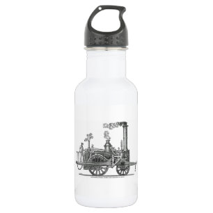 Early Steam Locomotive 532 Ml Water Bottle
