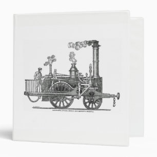 Early Steam Locomotive Binder