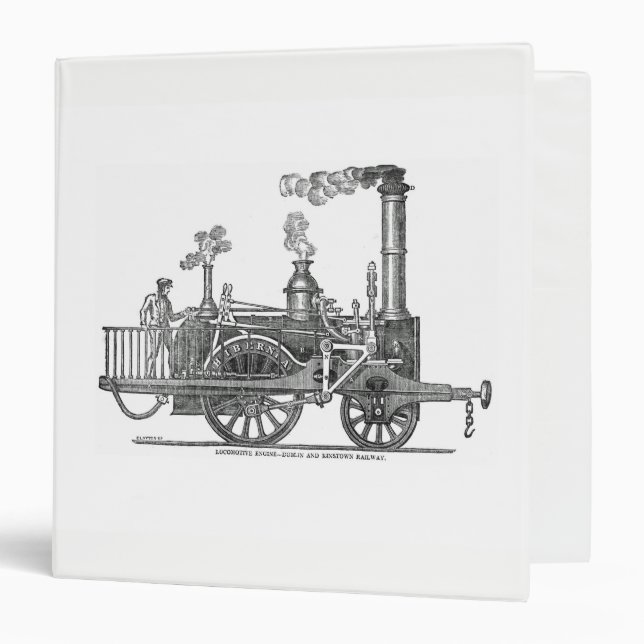 Early Steam Locomotive Binder (Front/Inside)