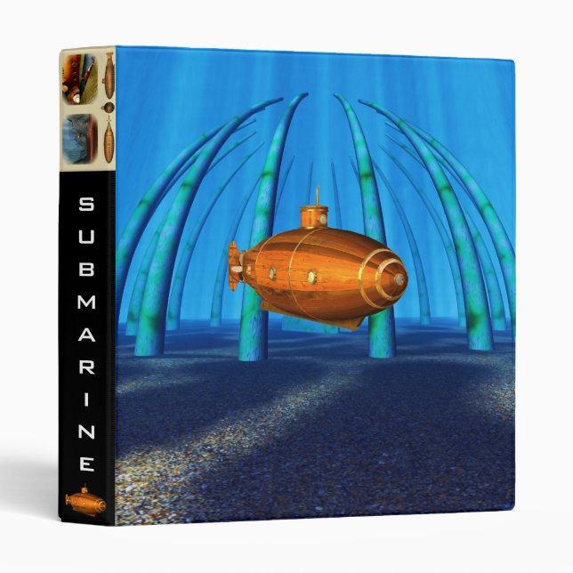 early submarine binder (Front/Spine)