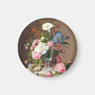 Early Summer Flowers , Severin Roesen Magnet
