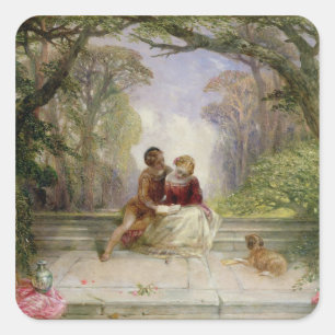 Early Summer Square Sticker