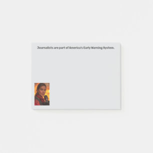 Early Warning System Journalist Post-it® Notes
