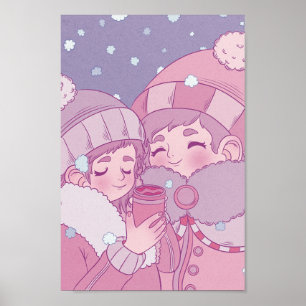 Early Winter Snowfall Poster