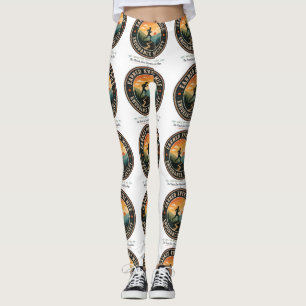 Earn Every Mile Endurance Trail Runner Retro Tee Leggings