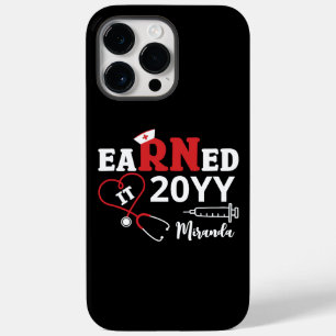 Earned It Personalized Graduation Gifts For Nurses Case-Mate iPhone 14 Pro Max Case