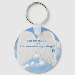 Earned WIngs Keychain