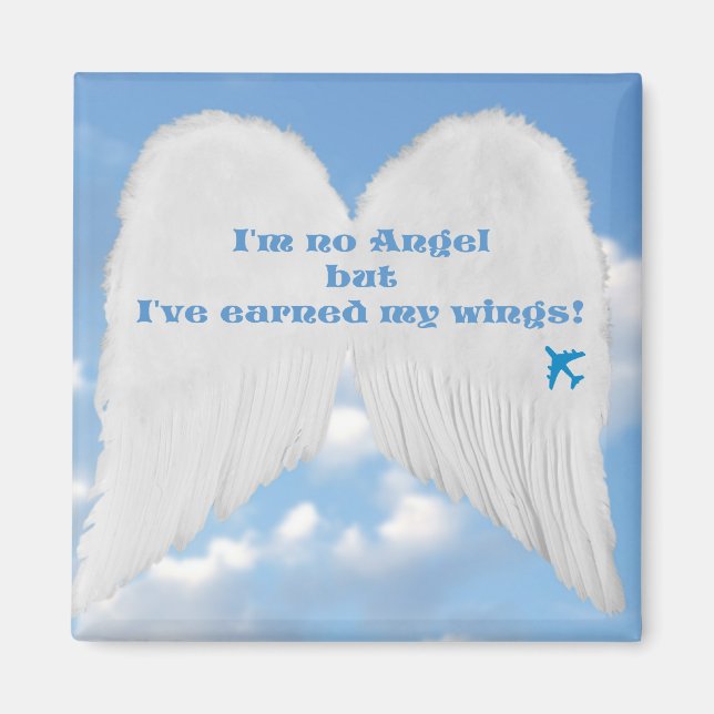 Earned Wings Magnet (Front)
