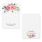 Earring Jewellery Display Card • Watercolor Floral