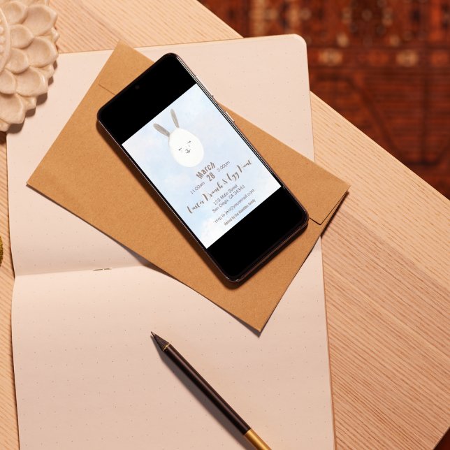 Ears Easter Egg Brunch & Egg Hunt Invitation (Creator Uploaded)