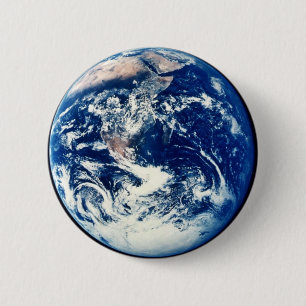 earth 2 inch round button