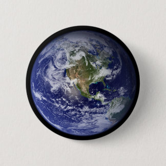 Earth 2 Inch Round Button