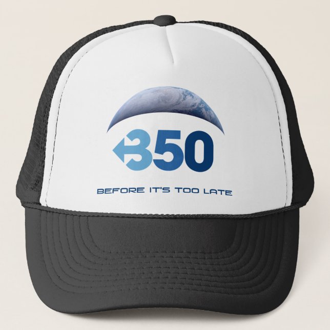 Earth 350 trucker hat (Front)