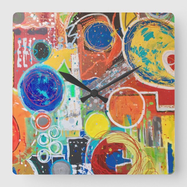 Earth 360 Wall Clock (Front)