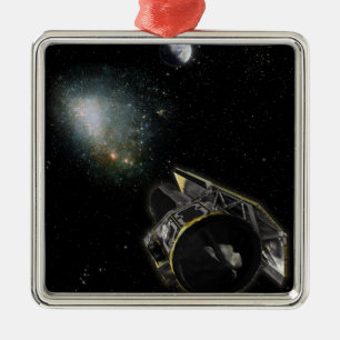 Earth, a Milky Way object Metal Ornament