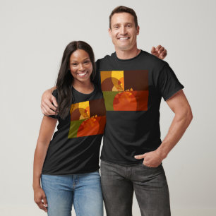 Earth Abstract Art Print T-Shirt