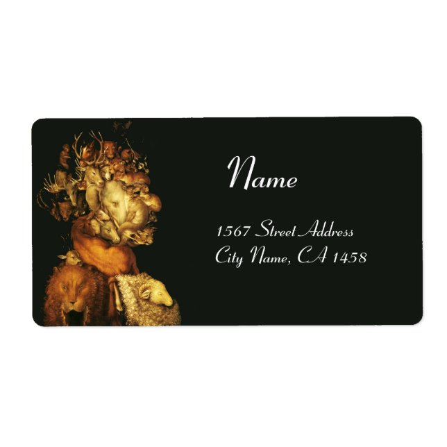 EARTH / ALLEGORY WITH WILD ANIMALS (Front)