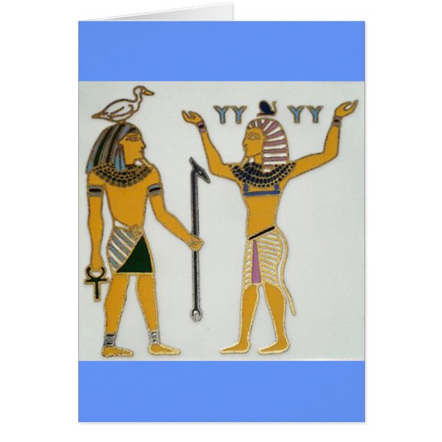 Earth and Air Geb and Shu Egyption (Front)