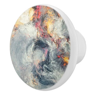 Earth and Fire Ceramic Knob / Pull