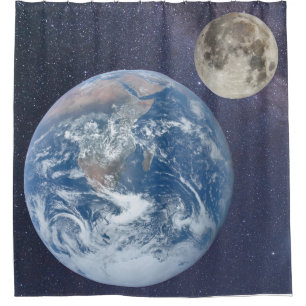 Earth and its moon