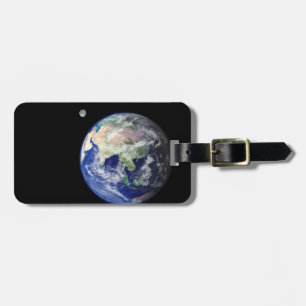 Earth and Moon from Space Luggage Tag