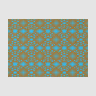 Earth And Sky Gold Ombre Geometric Abstract Art Tissue Paper