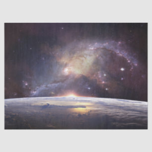earth and space tissue paper