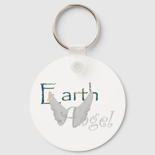 Earth Angel Keychain (Front)