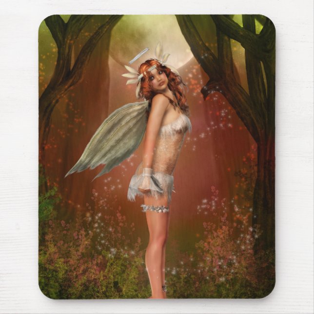 Earth Angel Mouse Pad (Front)