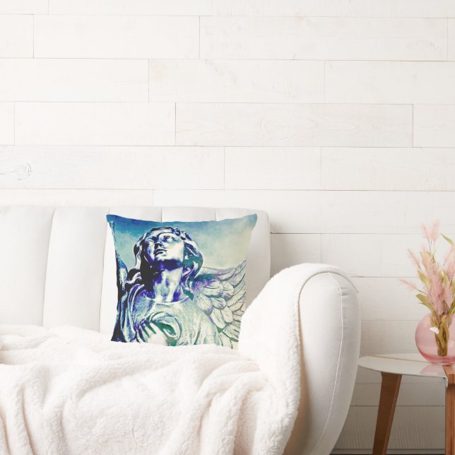 Earth Angel Throw Pillow (Couch)