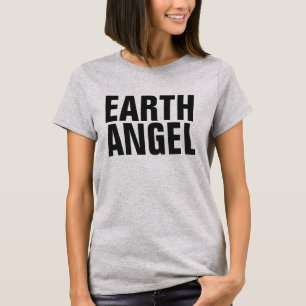 EARTH ANGEL (Wings On back) T-Shirts