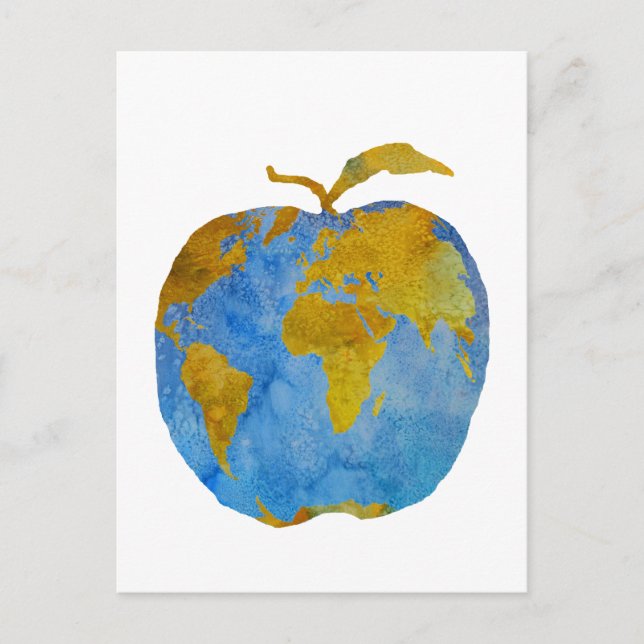 Earth Apple Postcard (Front)