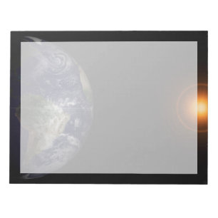 Earth At Its Equinox. Notepad