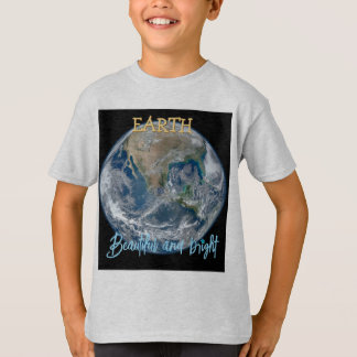 Earth Beautiful and Bright Kids T-Shirt | Planet E