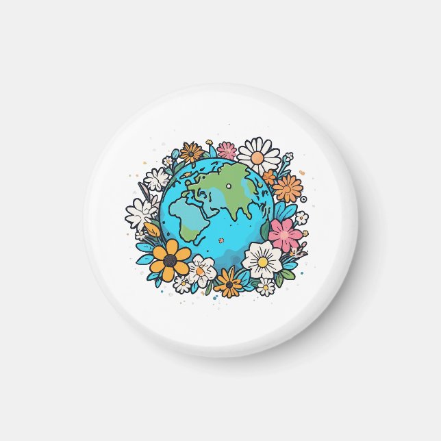 Earth Beauty Magnet (Front)