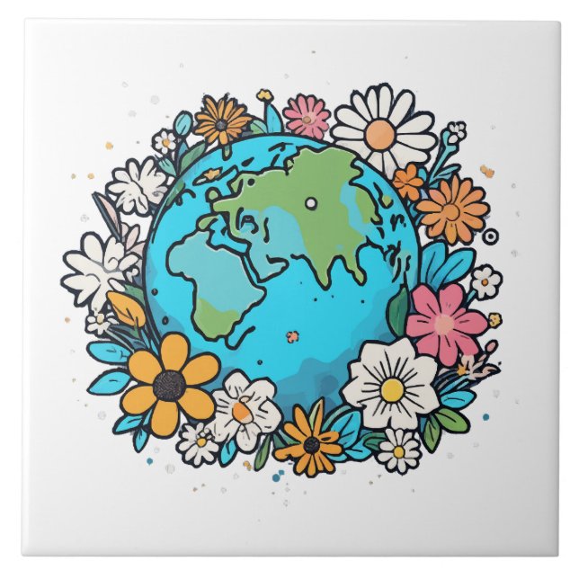 Earth Beauty Tile (Front)