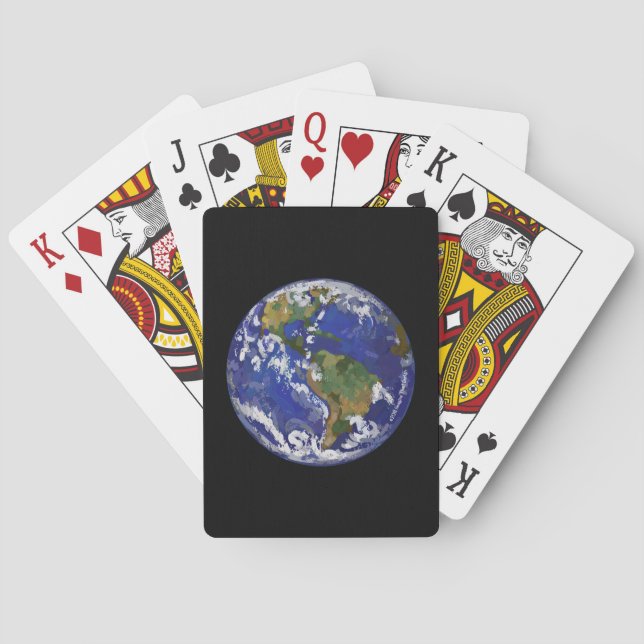 Earth Bicycle® Playing Cards (Back)