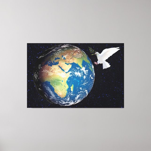 Earth Canvas Print (Front)