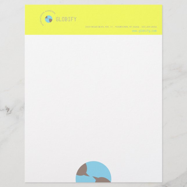 Earth Chat Letterhead (Front)